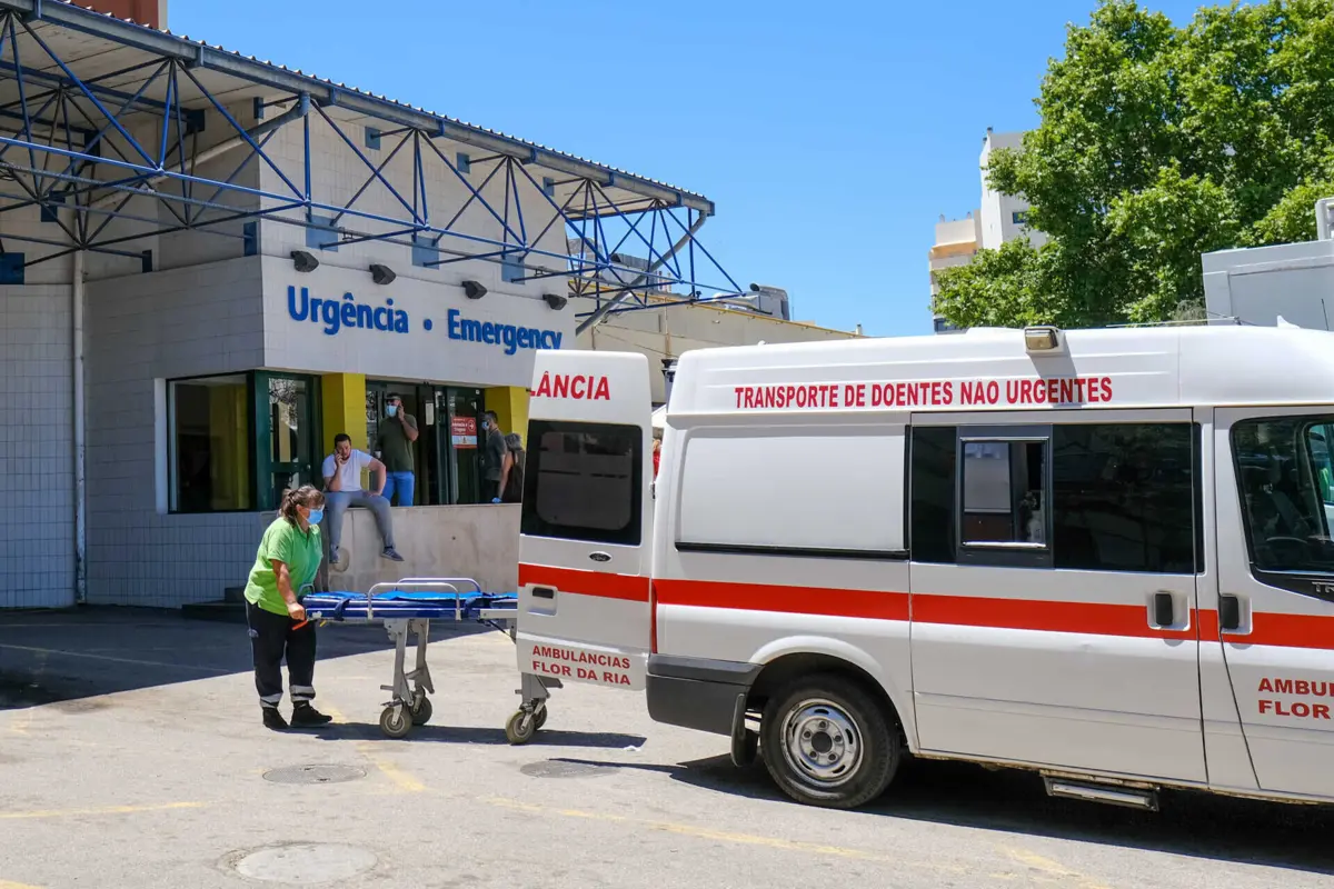Vítima foi tratada no Hospital de Faro