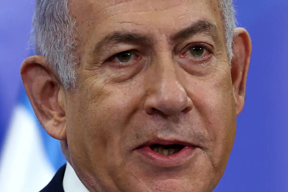 O primeiro-ministro de Israel, Benjamin Netanyahu