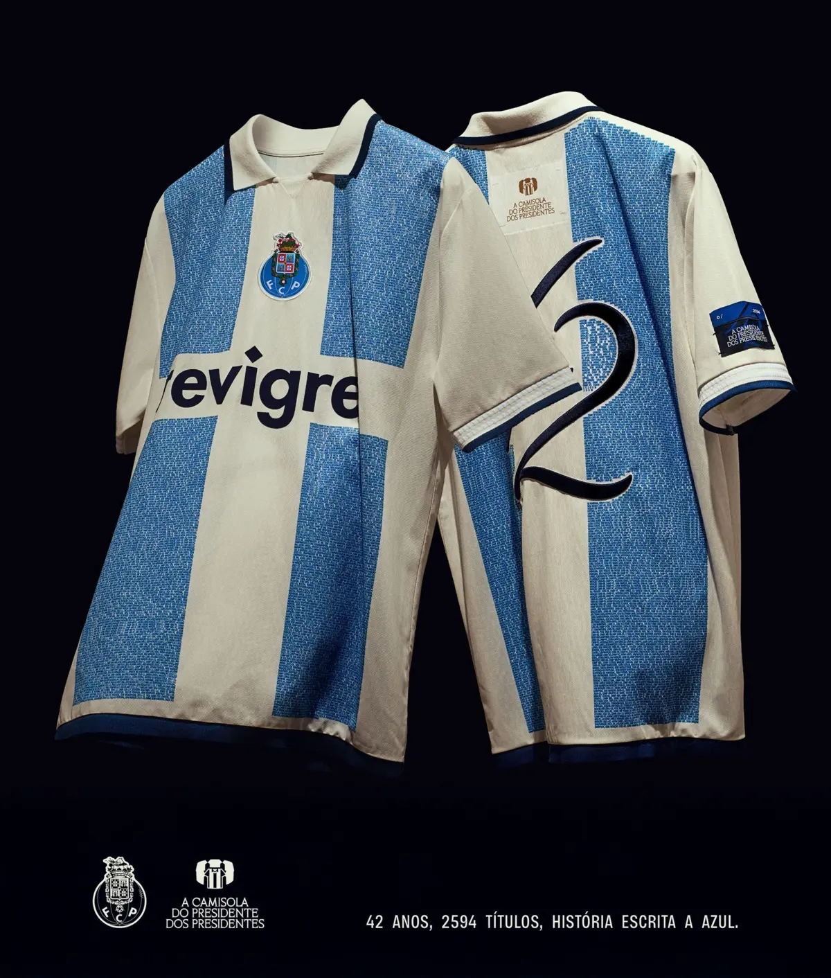 A camisola do presidente dos presidentes foi colocada à venda esta sexta-feira