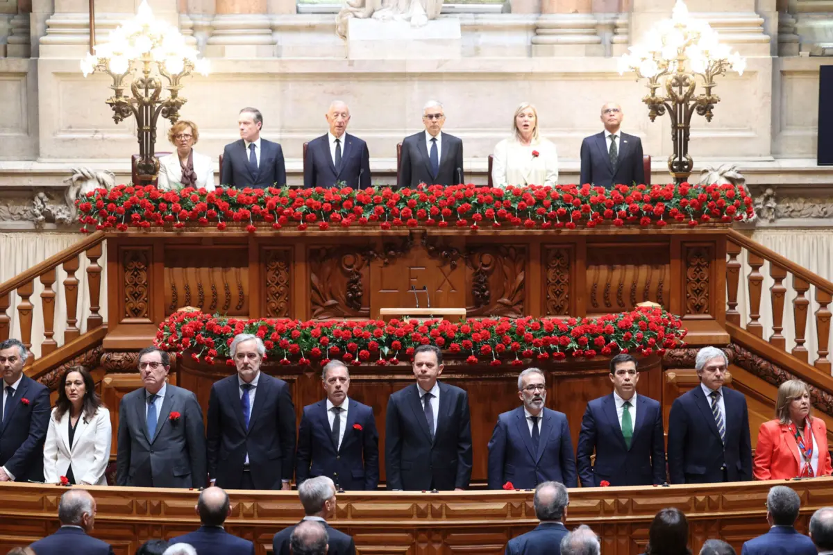 Sessão solene do 25 de Abril