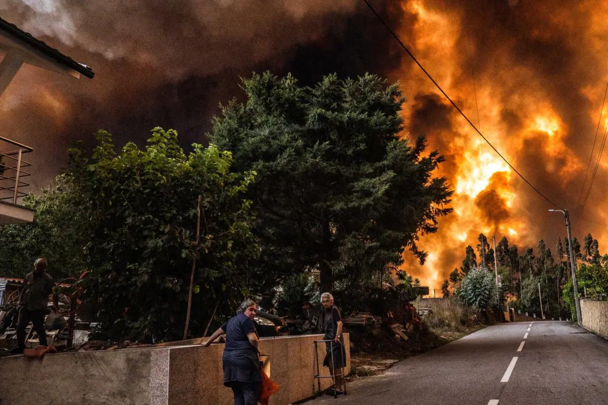 Duas pessoas morreram em Albergaria, uma carbonizada e outra na sequência de um ataque cardíaco