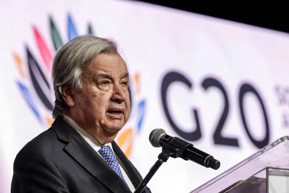 Secretário-geral da ONU, António Guterres, anunciou cortes no orçamento e nos postos de trabalho da organização.
