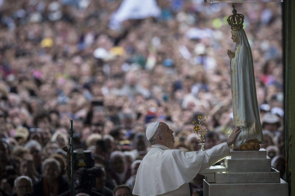 Imagem de contexto do artigo Fotogaleria: a primeira visita do Papa Francisco a Fátima em 2017