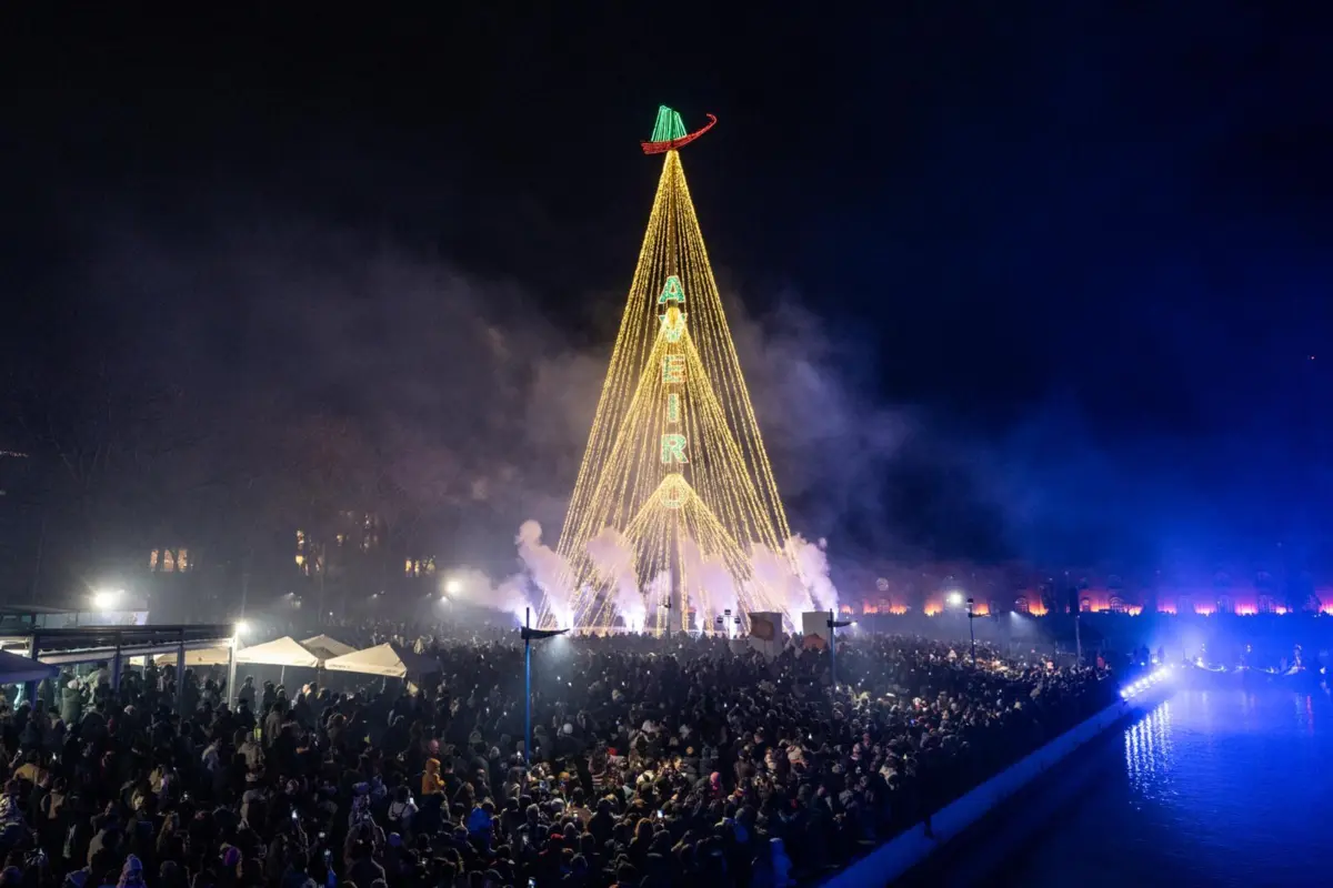 Aveiro também aposta em iluminação festiva