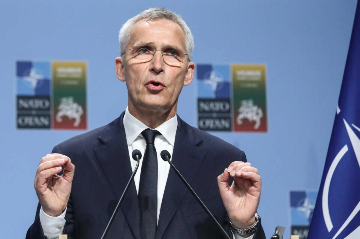 O secretário-geral da Aliança Atlântica, Jens Stoltenberg