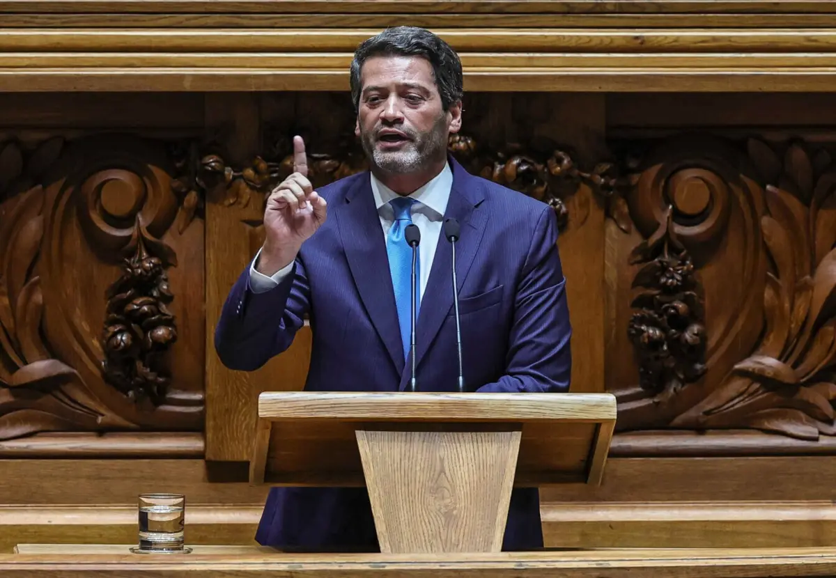 O presidente do Chega, André Ventura