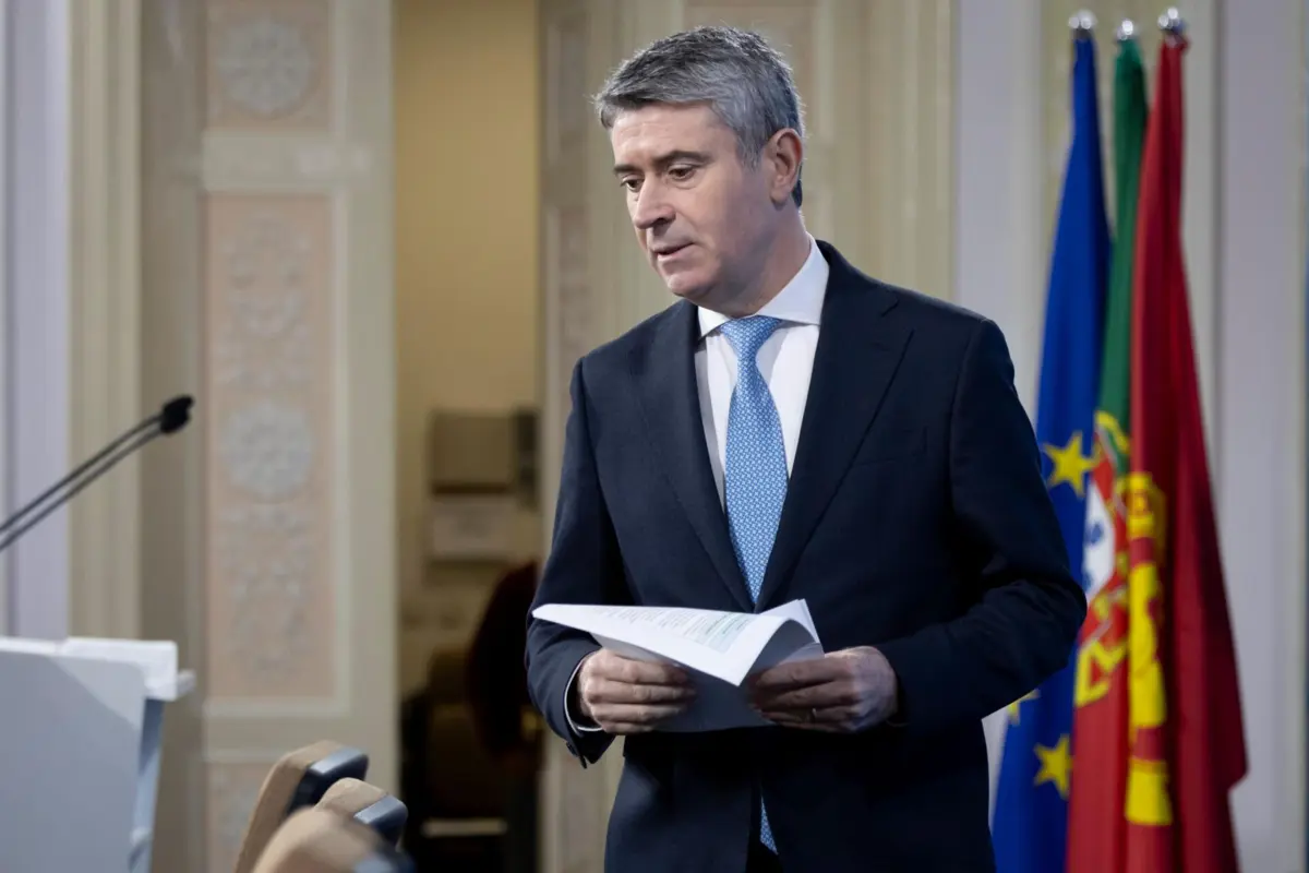 O secretário-geral do PS, José Luís Carneiro