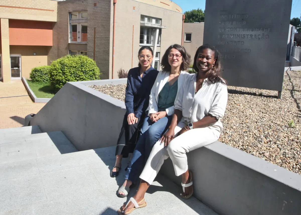 Verónica Folha, Ana Luísa Martinho e Ludmila Fagir participaram no projeto