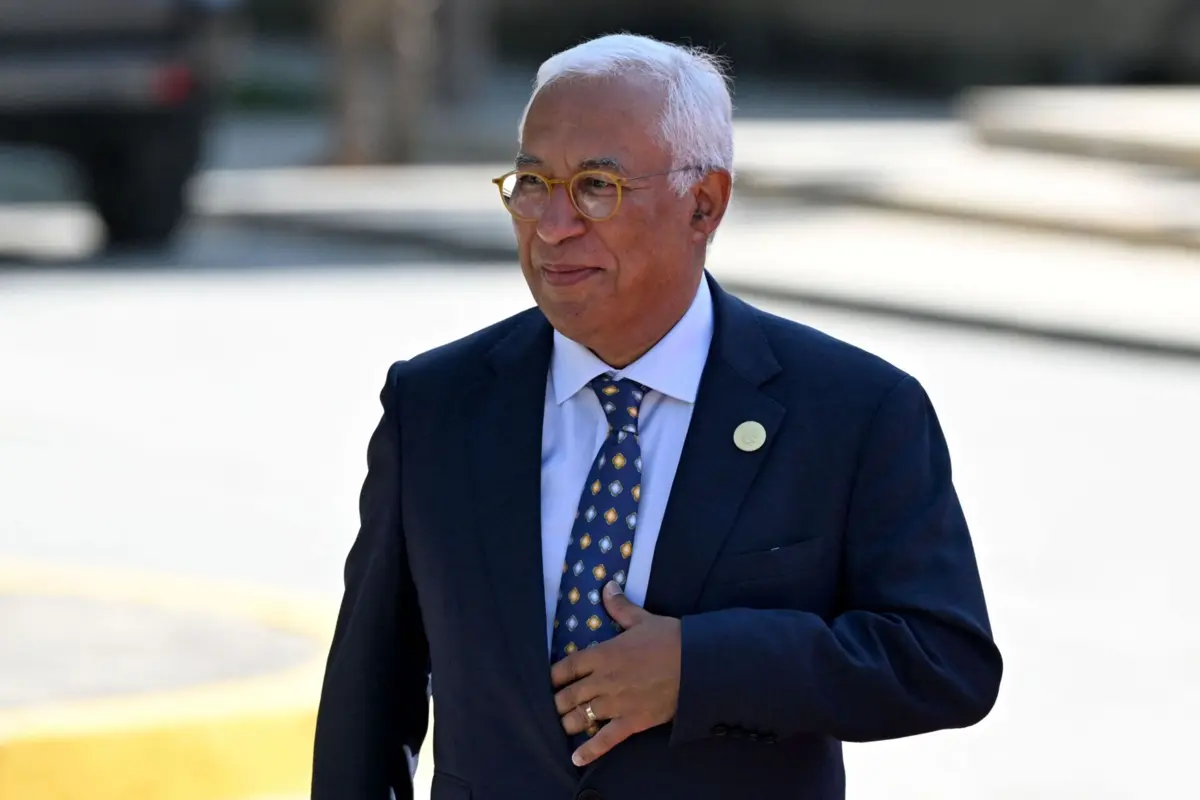 O ex-primeiro-ministro António Costa