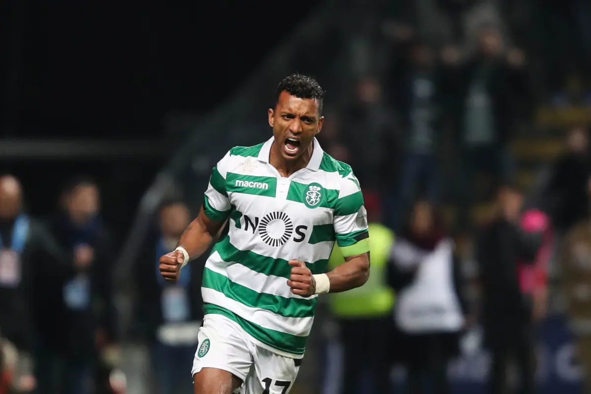 Nani representou o Sporting em três ocasiões