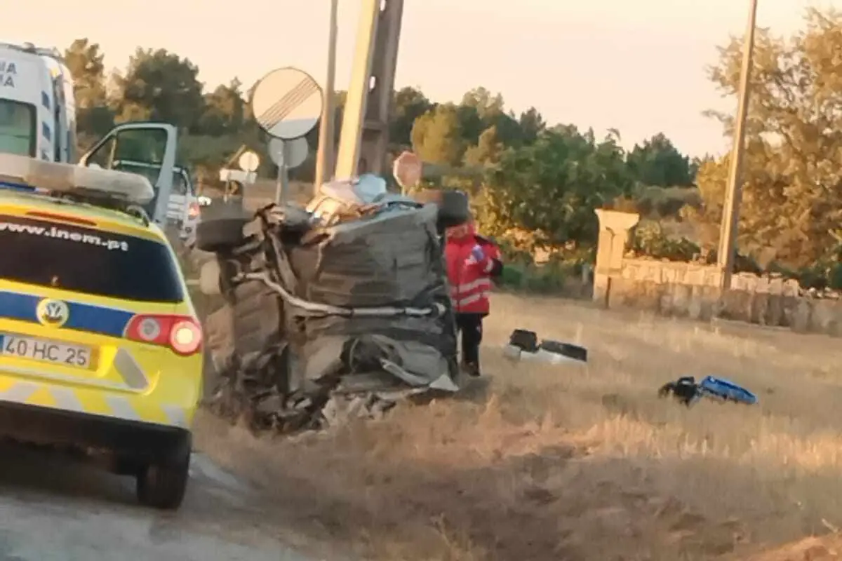 Cinco mortos em pouco mais de 24 horas em dois acidentes na EN332