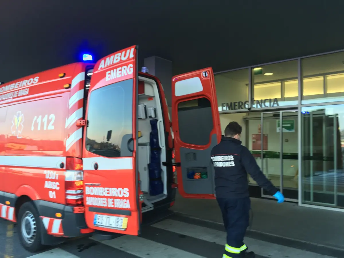 O jovem acabou por falecer já no Hospital de Braga