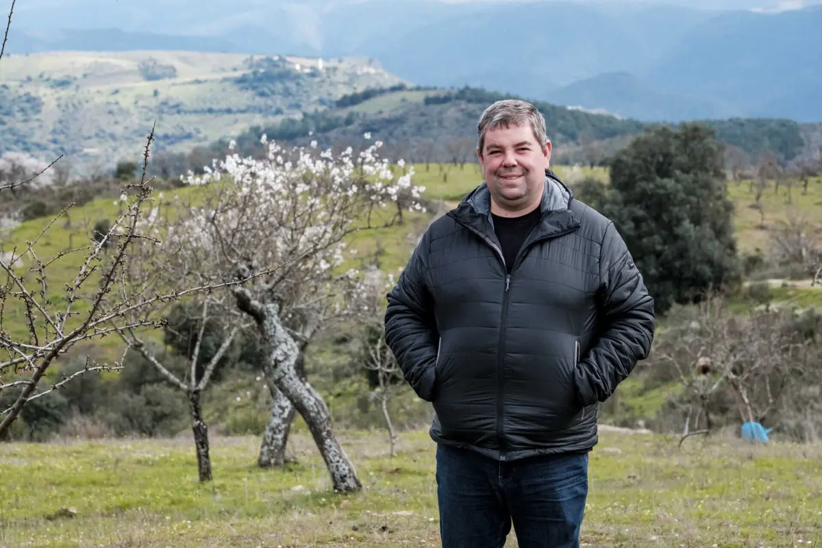 Pedro Ricardo tem 16 hectares de amendoal em Alfândega da Fé.
