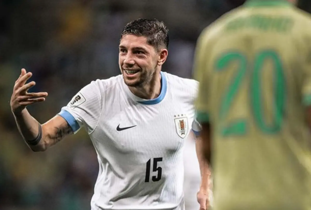 Valverde marcou para o Uruguai