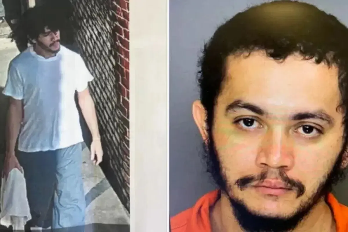 Danilo Cavalcante a ser detido pela polícia