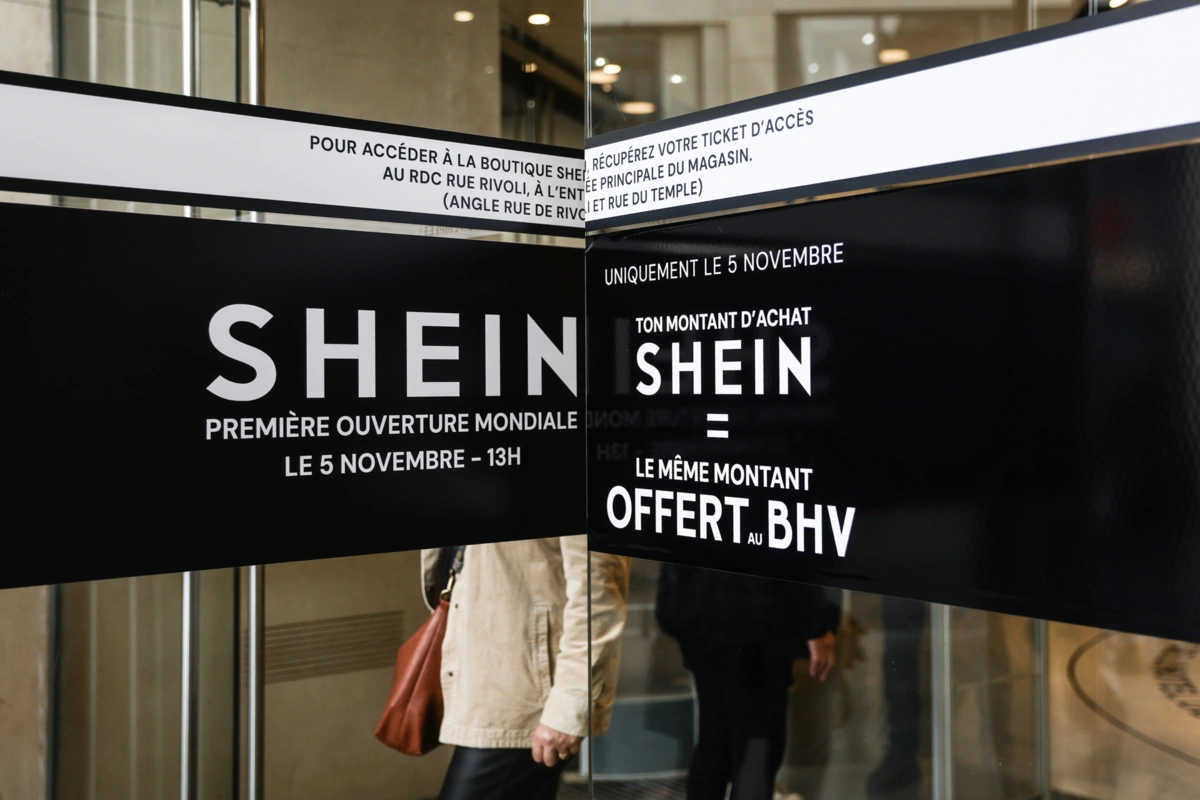 Governo francês quer suspender a plataforma online da Shein