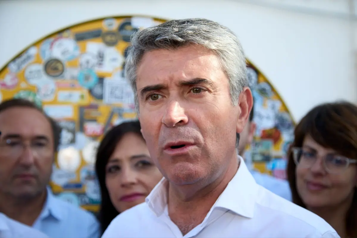 O secretário-geral do PS, José Luís Carneiro