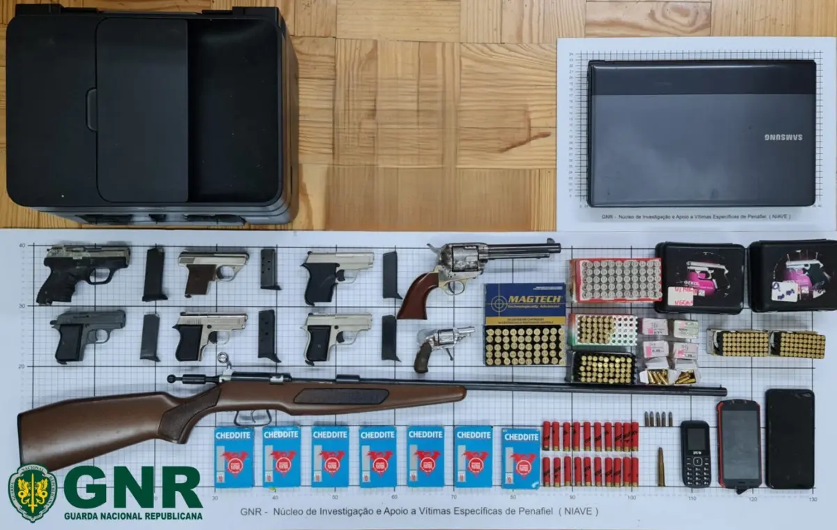 Agressor possuía nove armas de fogo ilegais