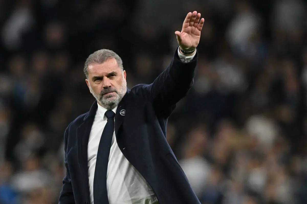 Ange Postecoglou, treinador do Tottenham