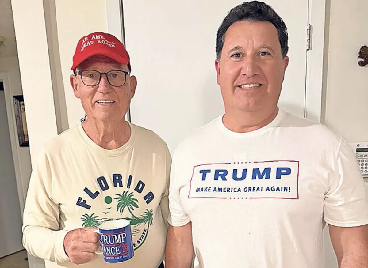 Angelo e Rui Borges votaram no republicano em 2024