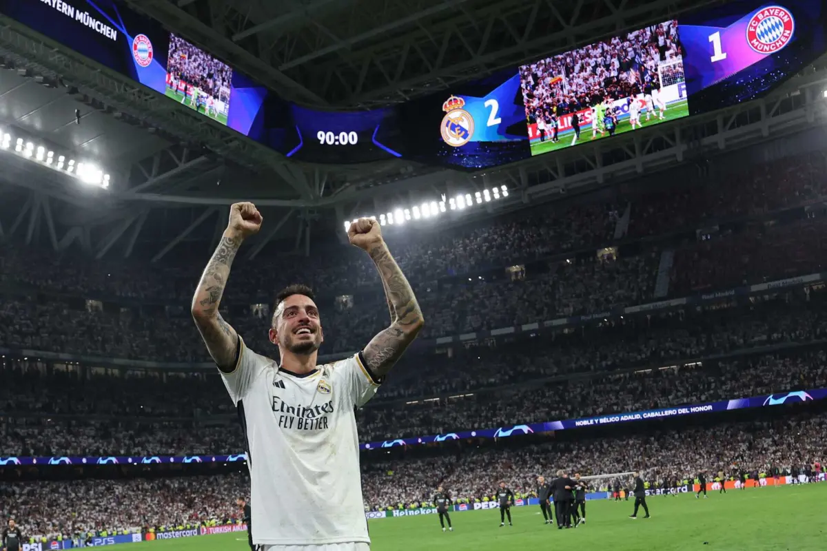 Joselu bisou para dar a vitória ao Real Madrid sob o Bayern Munique