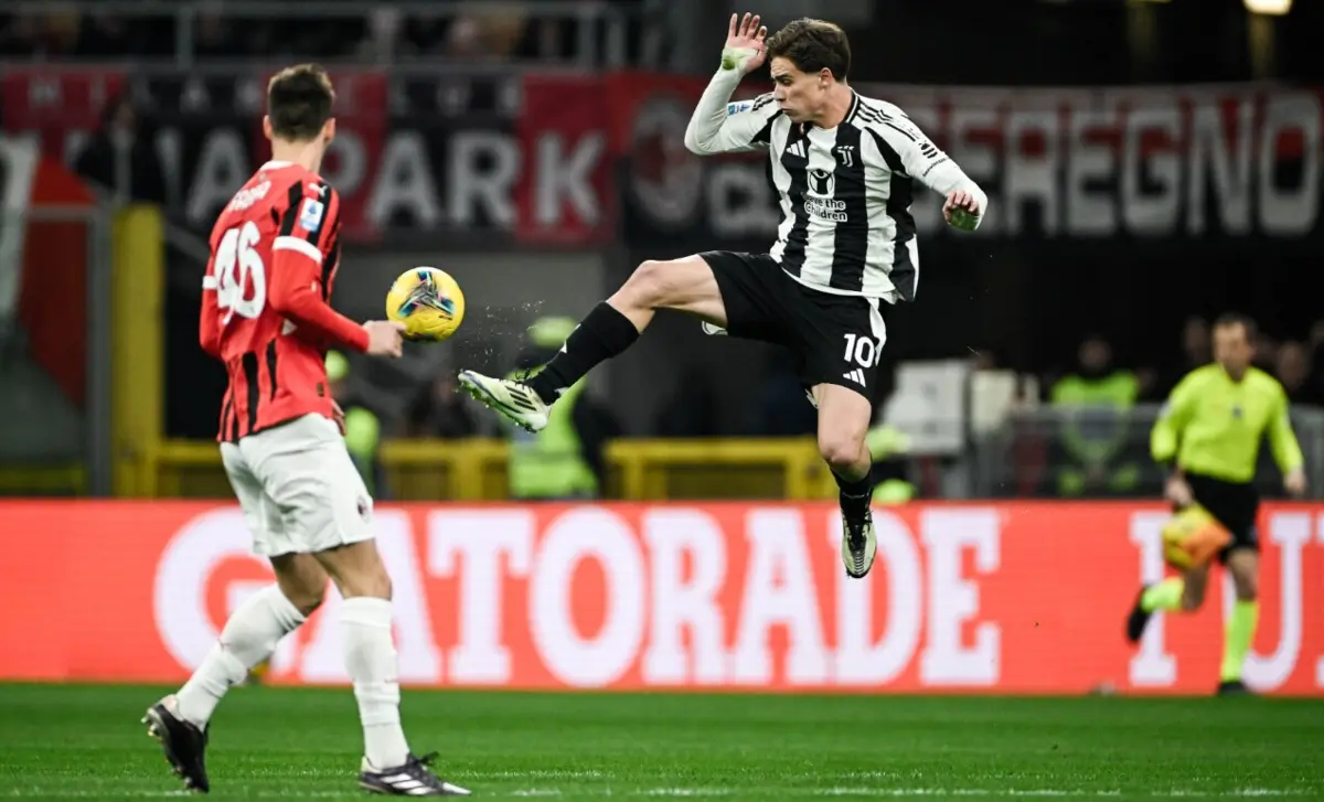 Francisco Conceição, a par de Rafael Leão, foi um dos internacionais portugueses presentes em campo