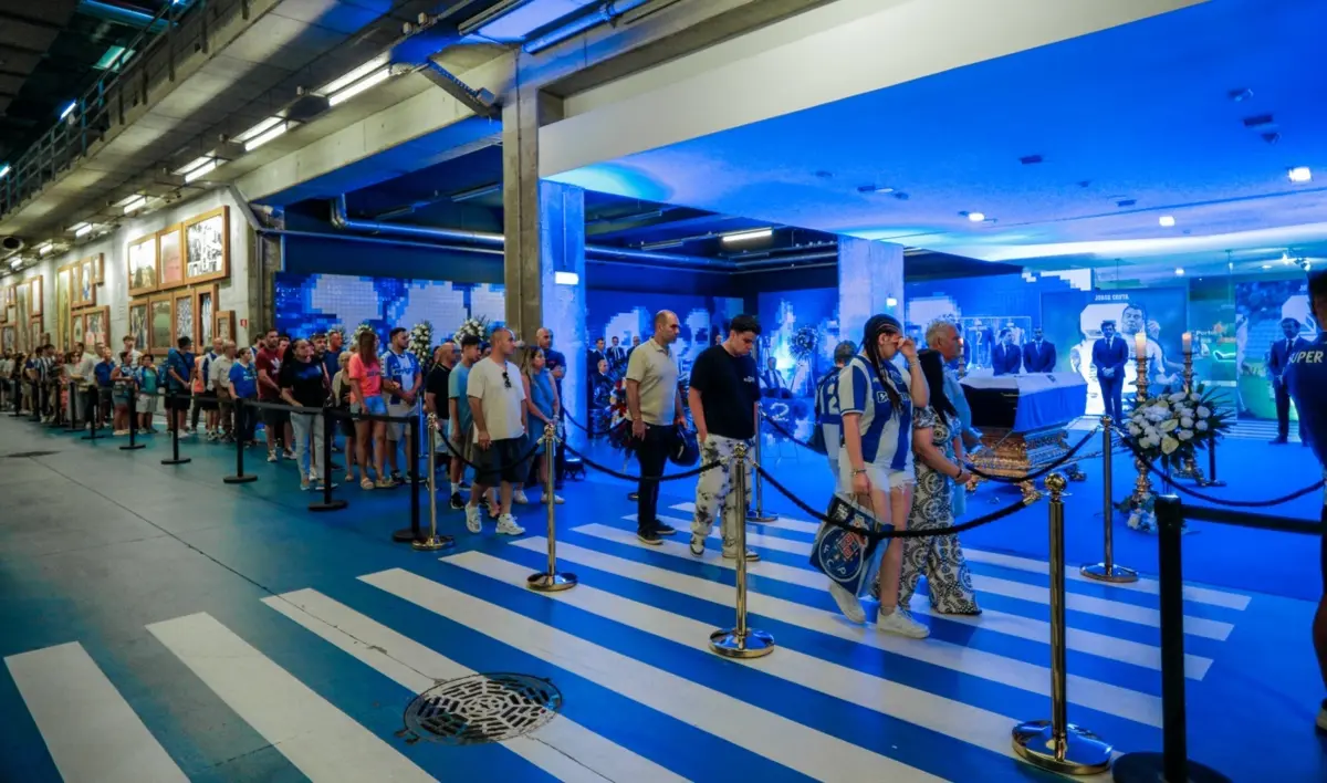 Local da homenagem a Jorge Costa