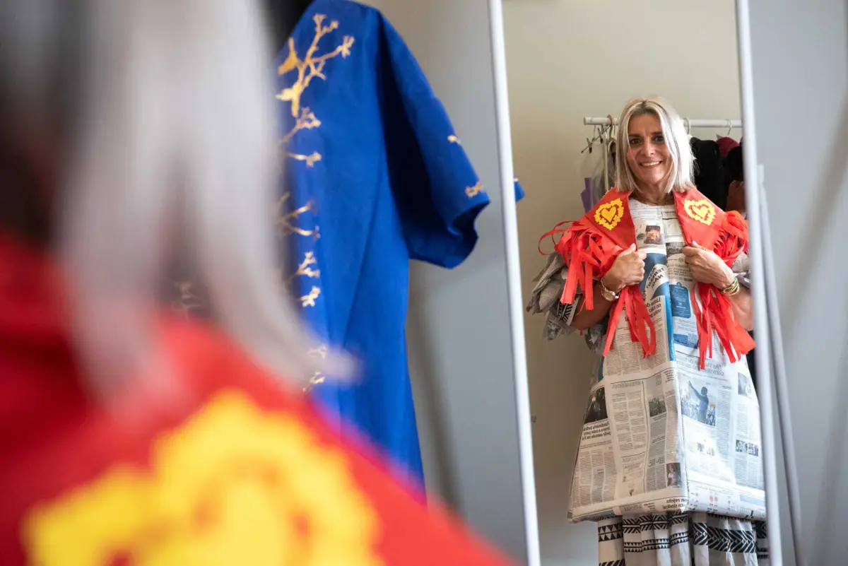 Maria Bandeira é figurante desde 2016 e até regressa de propósito de férias