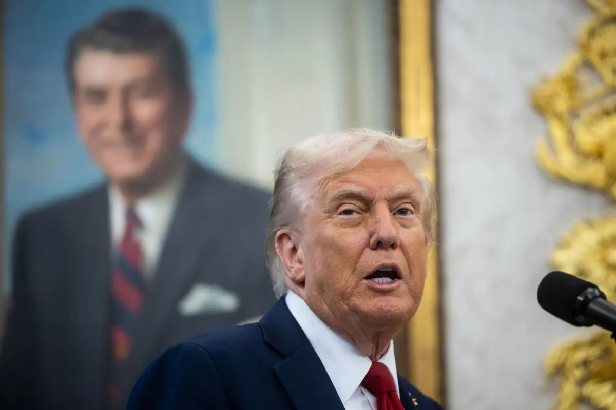 O presidente dos EUA, Donald Trump