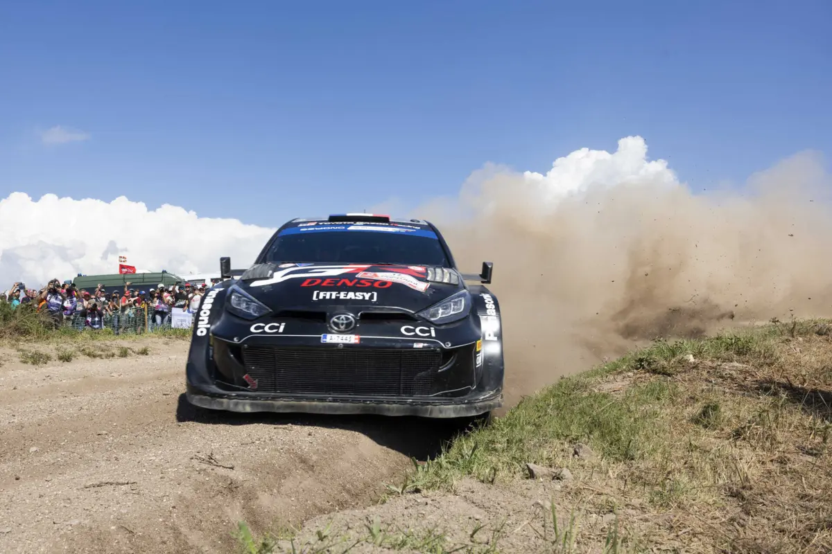 O Toyota Yaris de Sébastien Ogier