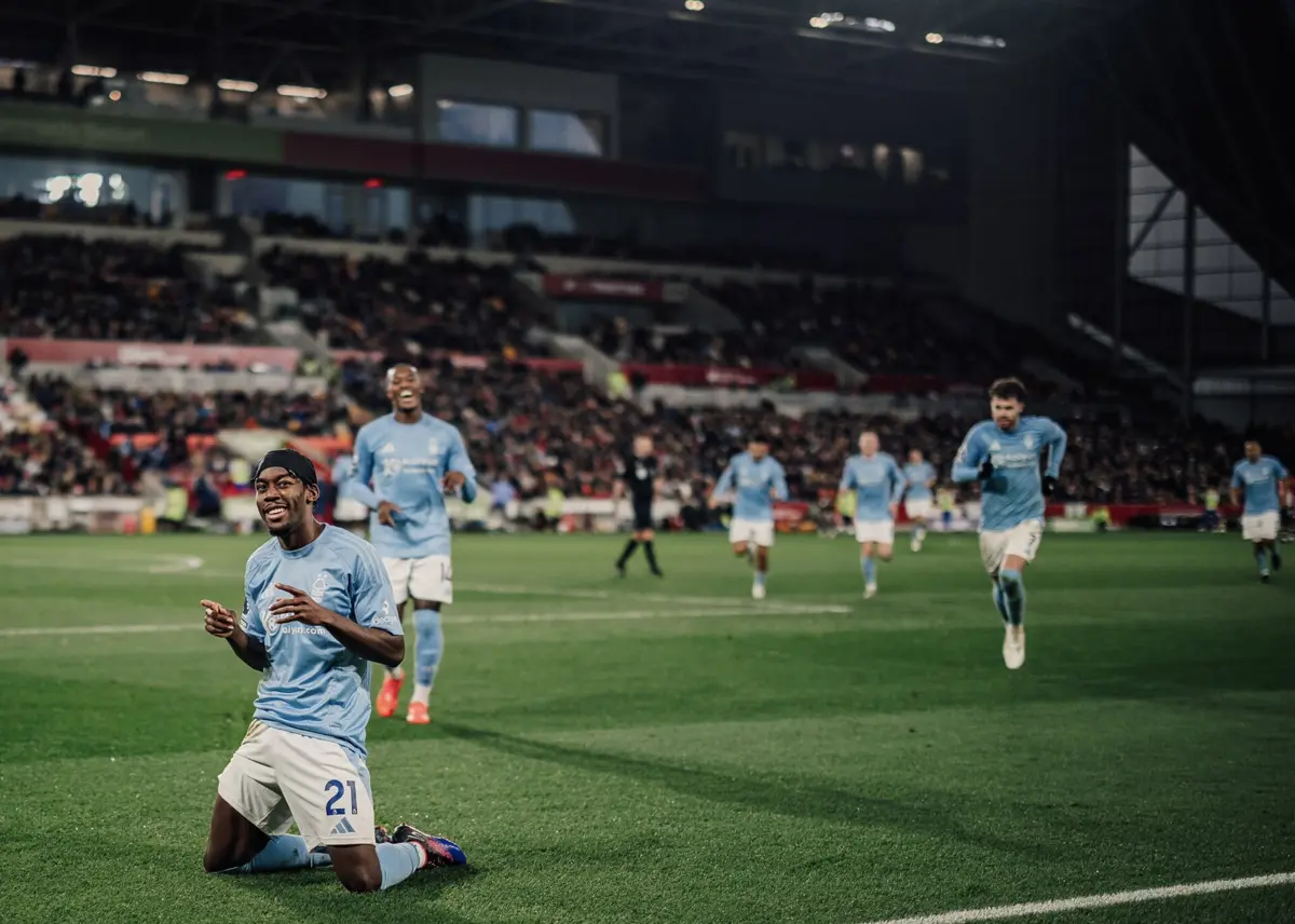 Forest venceu o Brentford por 2-0