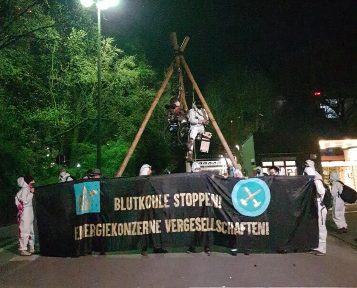 Imagem de contexto do artigo Ativistas ambientais bloqueiam central elétrica a carvão na Alemanha