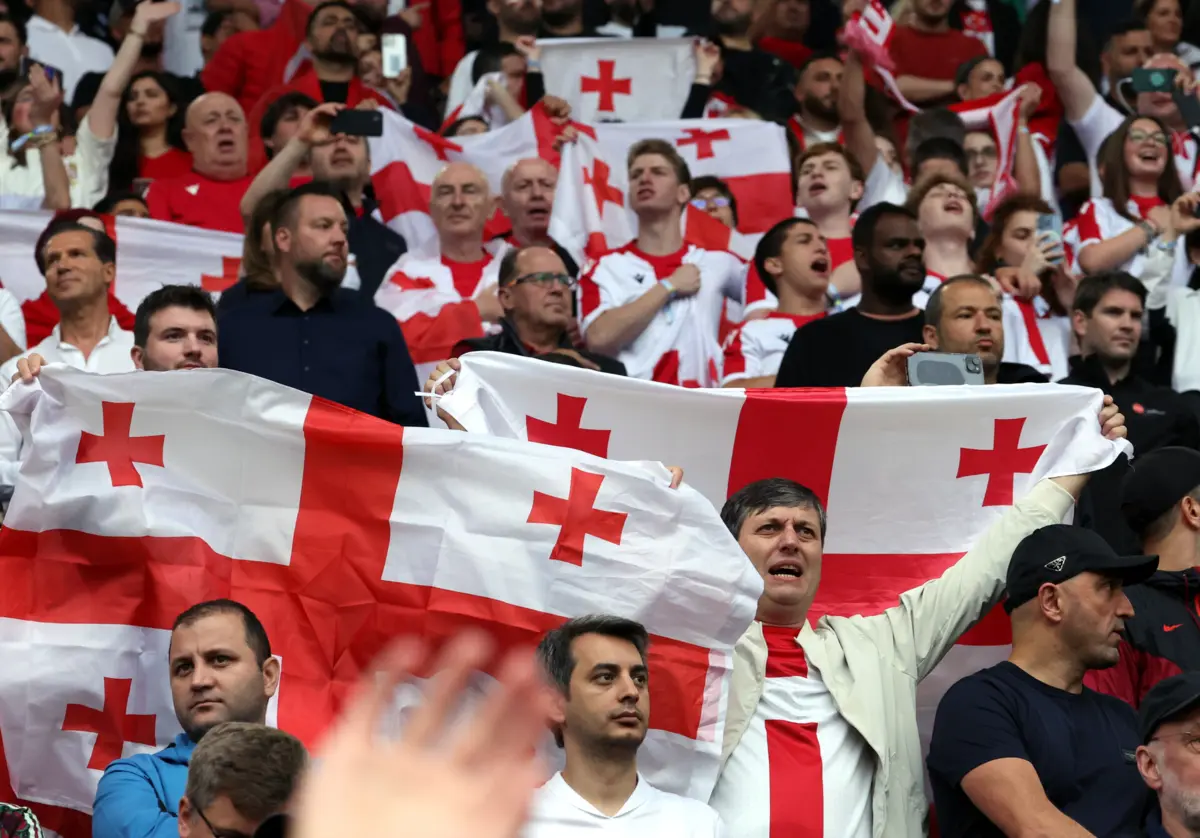 Imagem de contexto do artigo Acompanhe ao minuto o jogo Geórgia - Chéquia