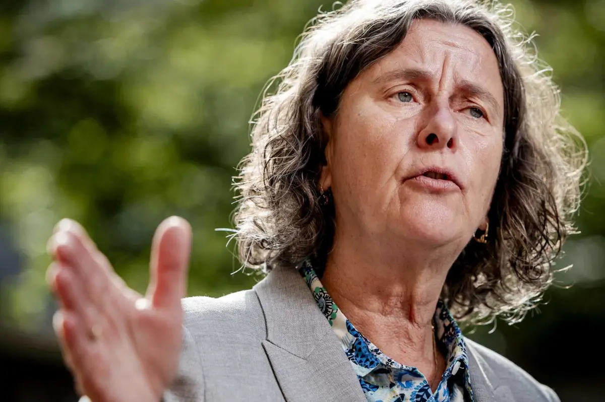 A ministra do Asilo dos Países Baixos, Marjolein Faber