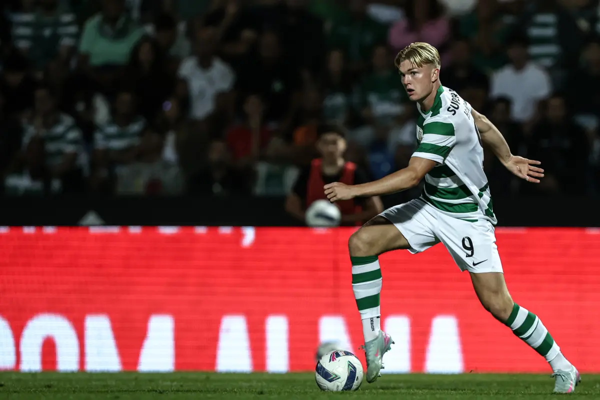 Conrad Harder, avançado do Sporting