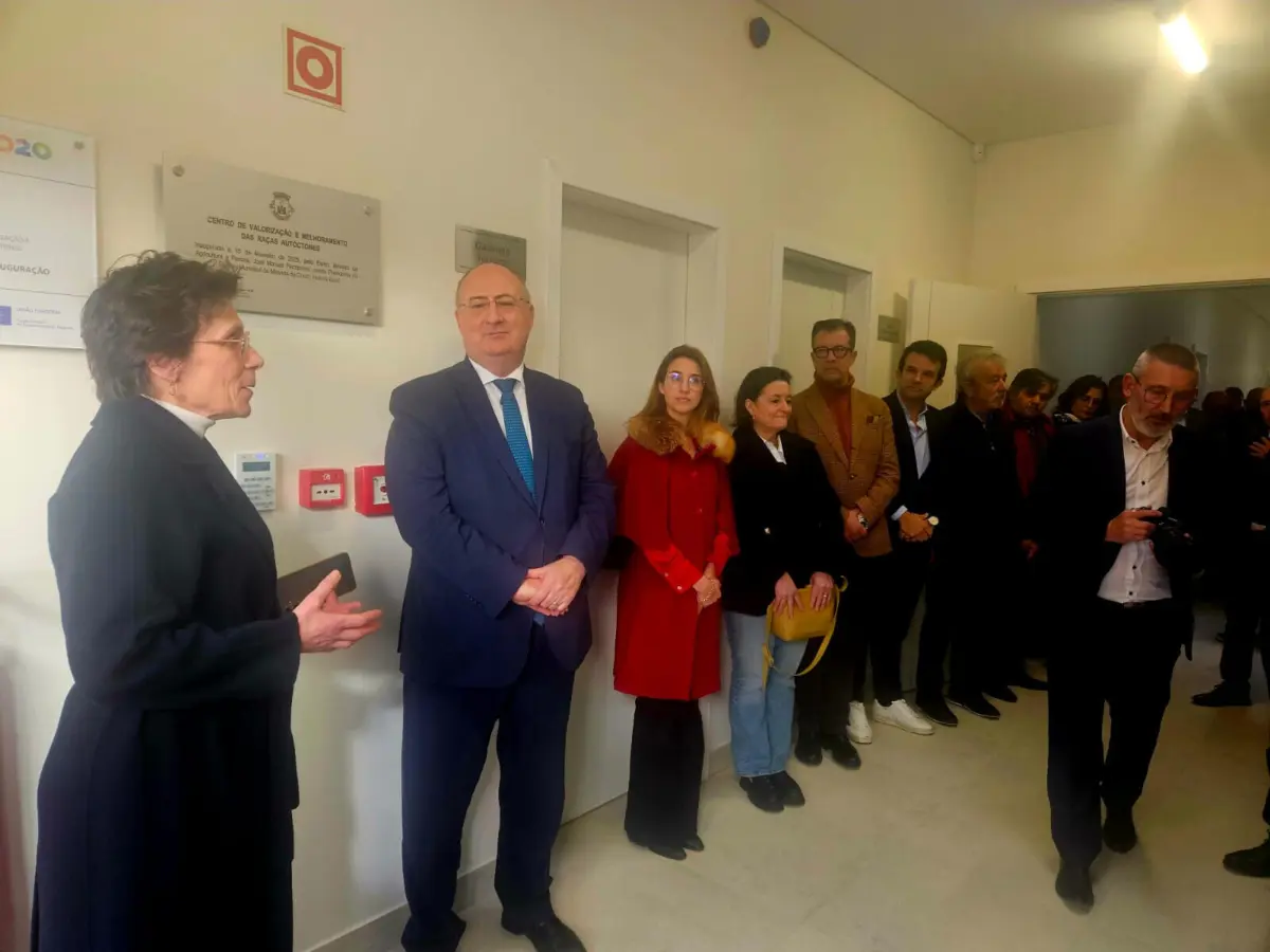 Ministro da Agricultura elogiou a coragem de criar um centro de cariz nacional numa aldeia com poucos habitantes.