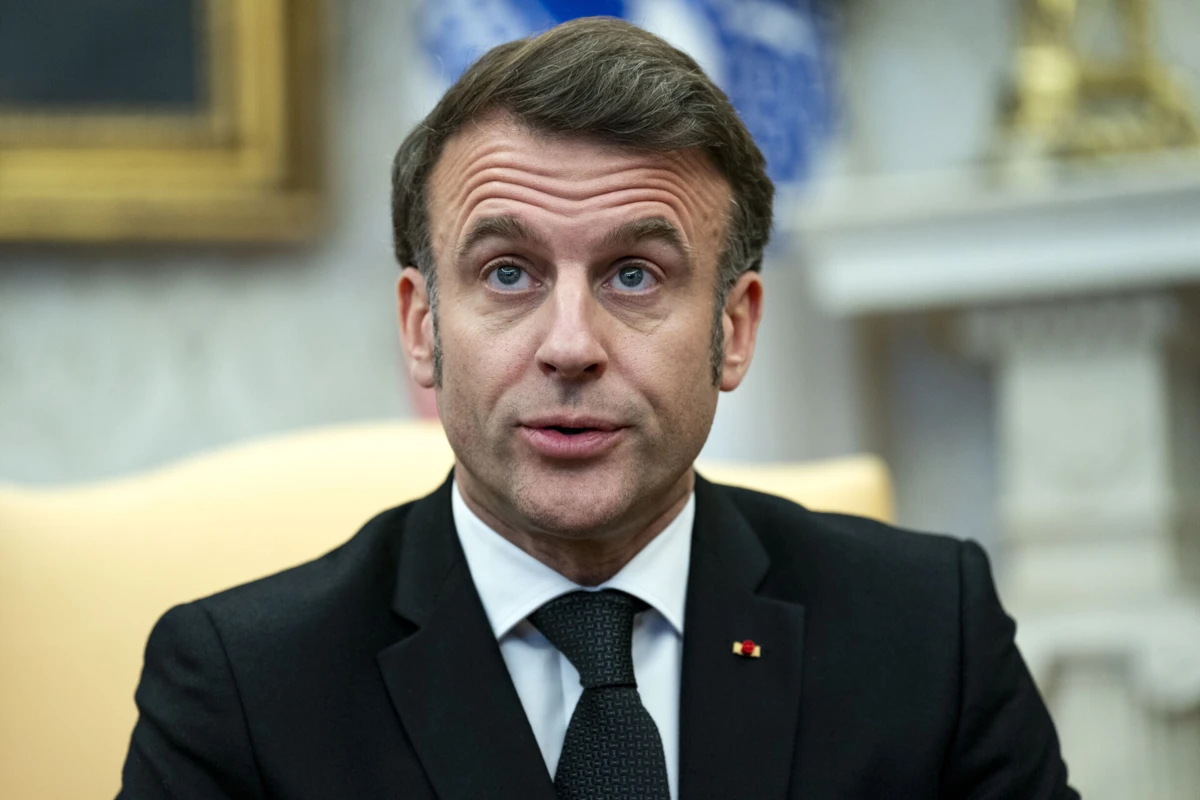 Macron esteve esta semana na Casa Branca