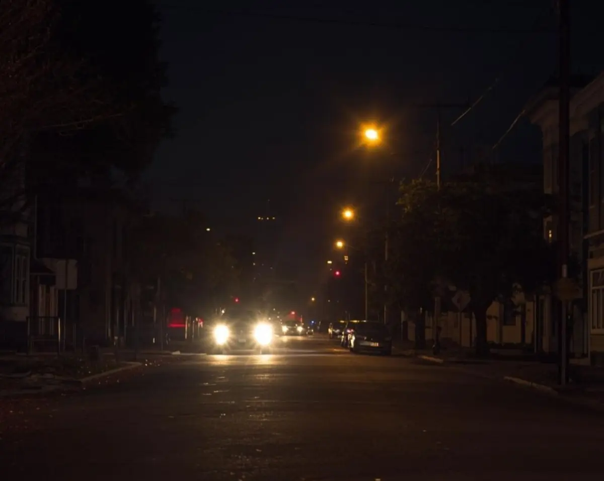 O apagão foi causado por um incêndio numa subestação