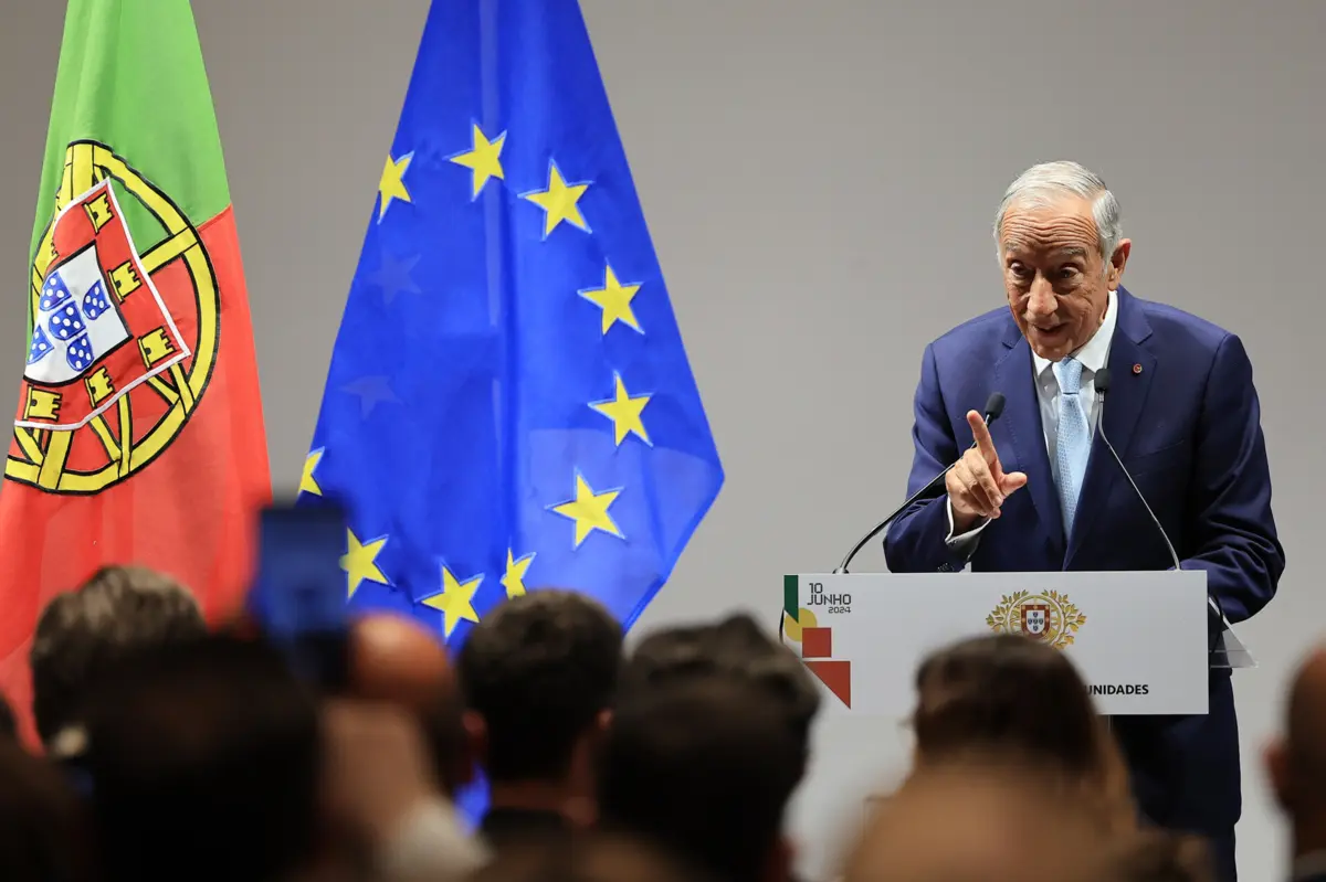 Imagem de contexto do artigo Marcelo anuncia sonho de comemorar Dia de Portugal na Venezuela em 2025