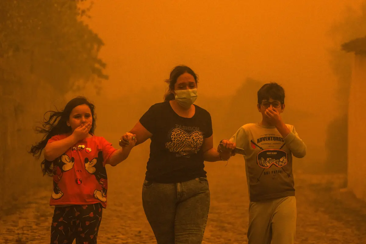 Fumo dos incêndios está a degradar a qualidade do ar