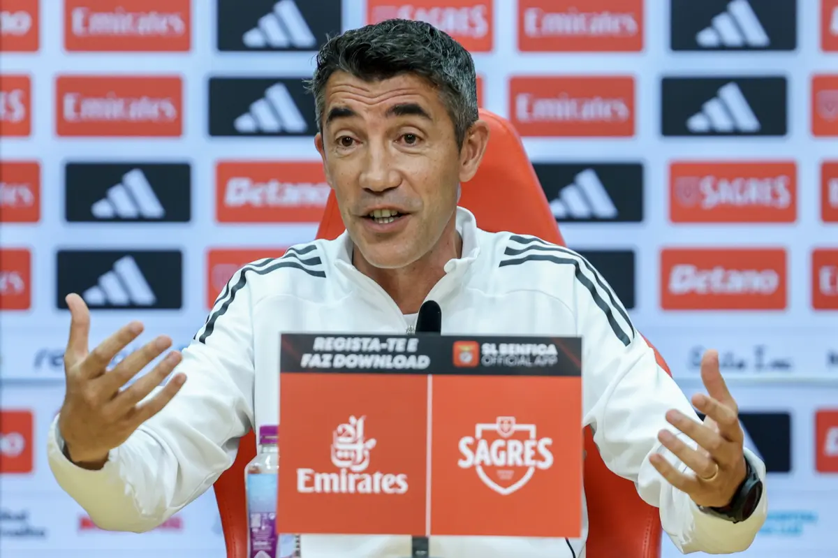 Bruno Lage, treinador do Benfica