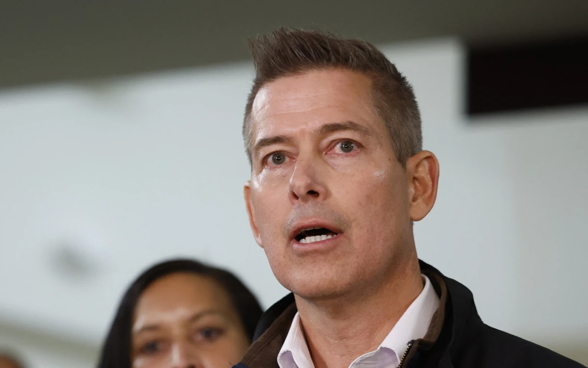 O secretário de Transportes norte-americano, Sean Duffy