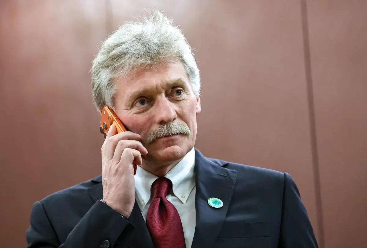 O porta-voz do Kremlin, Dmitri Peskov