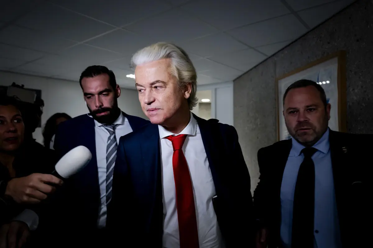 Líder da extrema-direita dos Países Baixos, Geert Wilders