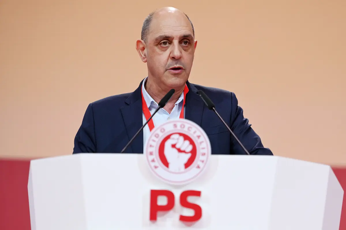 Manuel Pizarro no XXIV Congresso Nacional do PS realizado na FIL em Lisboa, em janeiro