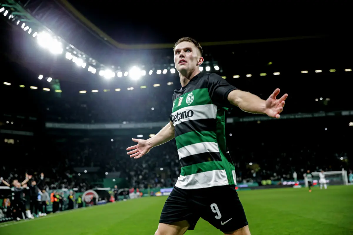 Com o hat-trick ao Manchester City, Gyokeres já marcou 54 golos em 2024