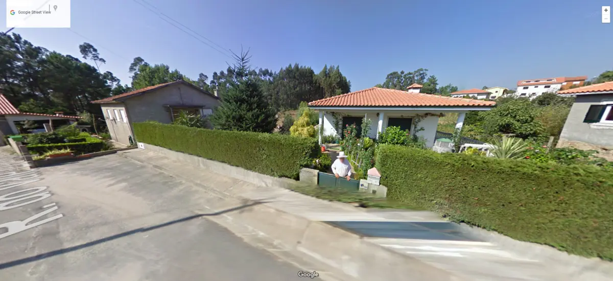 André encontrou o avô debruçado sobre a janela no Google Maps