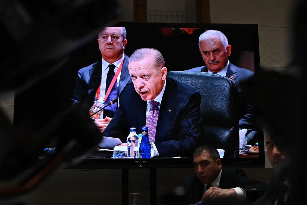 O presidente islamita da Turquia, Recep Tayyip Erdogan