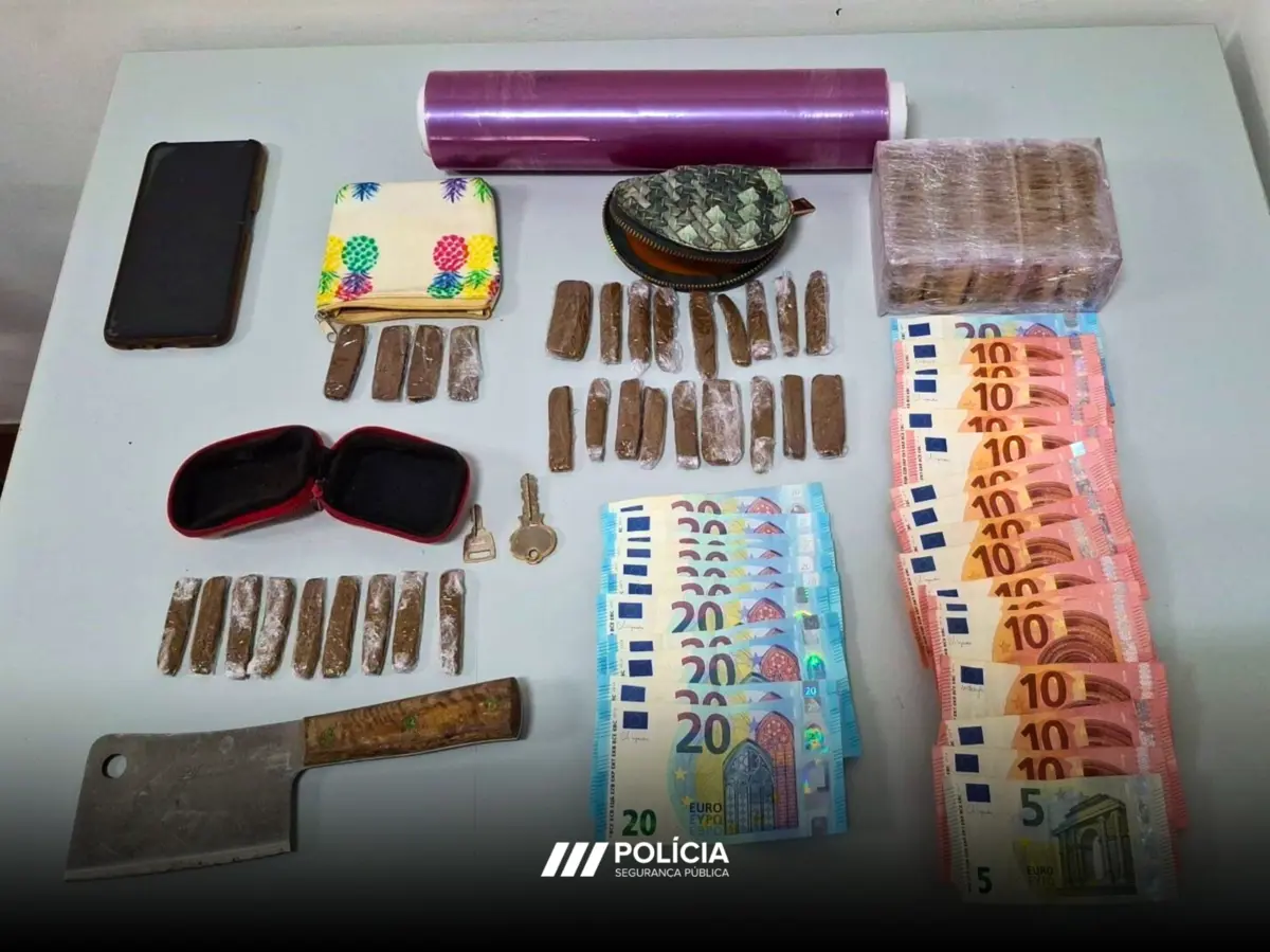 PSP deteve suspeito de tráfico, que se encontrava em liberdade condicional