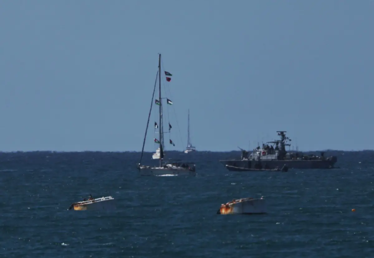 Israel intercetou 39 embarcações da flotilha Global Sumud